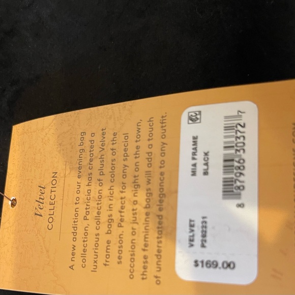 Patricia Nash Black Suede and Leather Clutch - Picture 5 of 10